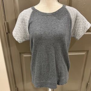 Jcrew short sleeve sweatshirt
